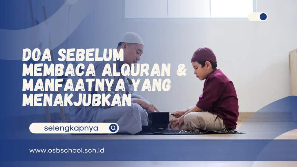 doa sebelum membaca Alquran