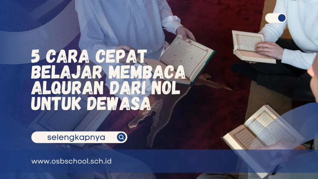 cara cepat belajar membaca Alquran