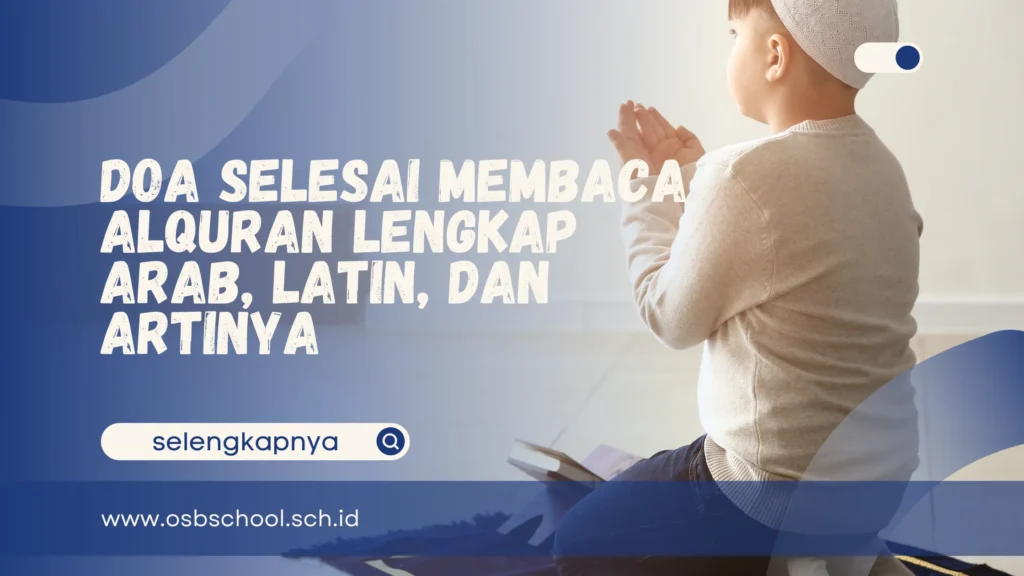 Doa Selesai Membaca Alquran 