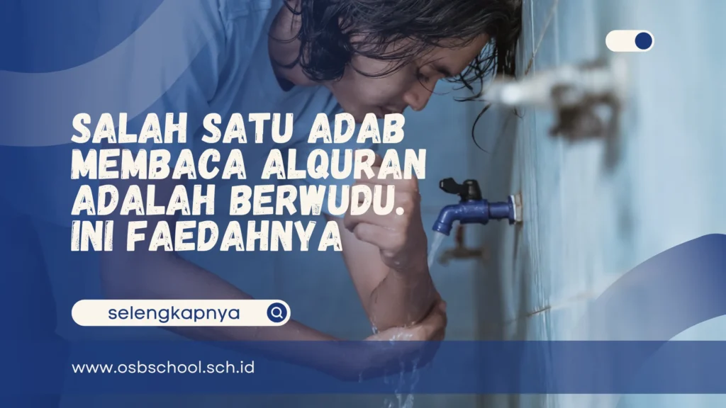 salah satu adab membaca Alquran adalah