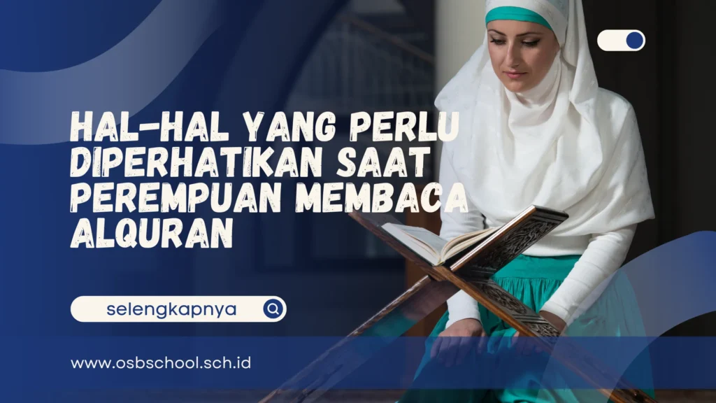 perempuan membaca alquran