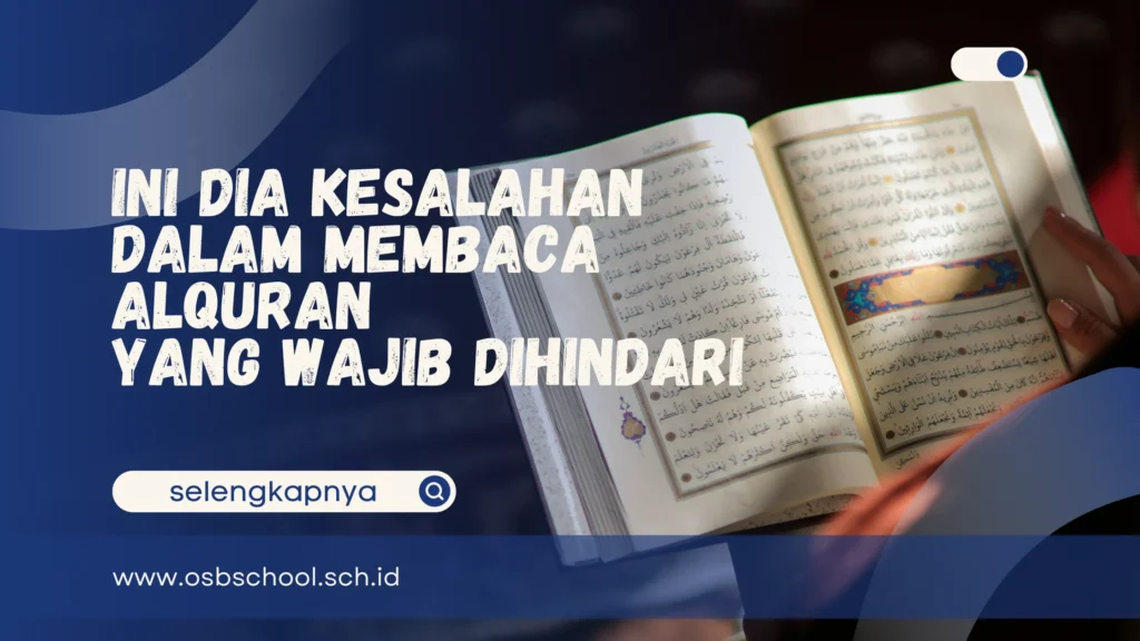 kesalahan dalam membaca alquran