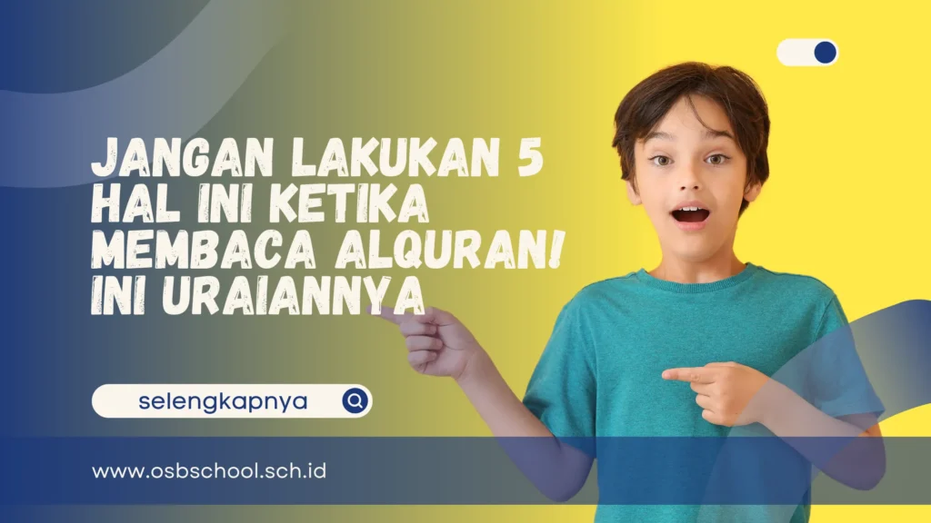 ketika membaca alquran