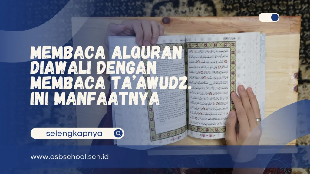 membaca alquran diawali dengan membaca