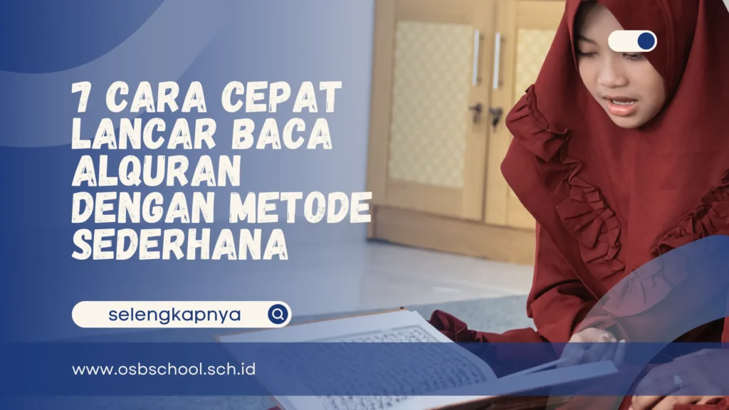 cara cepat lancar baca alquran