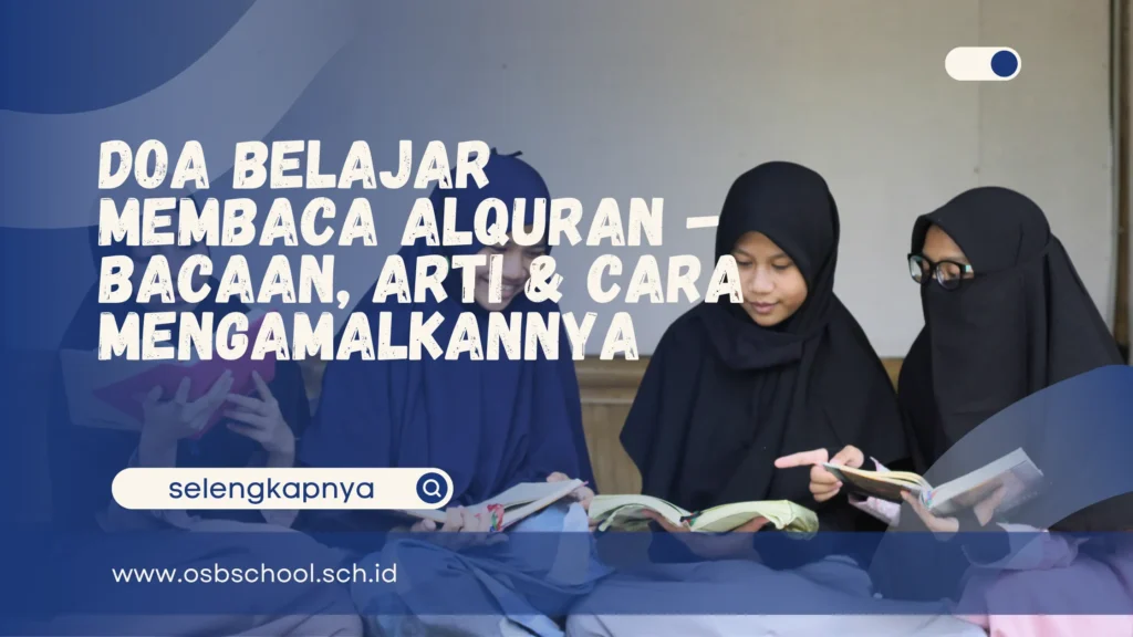 doa belajar membaca alquran
