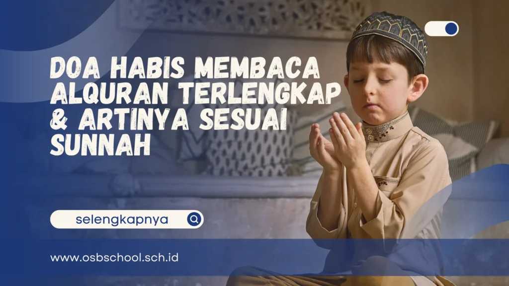 doa habis membaca alquran