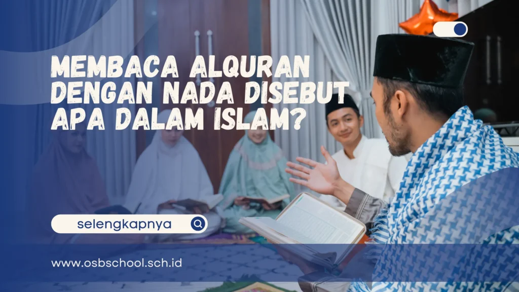 membaca alquran dengan nada disebut