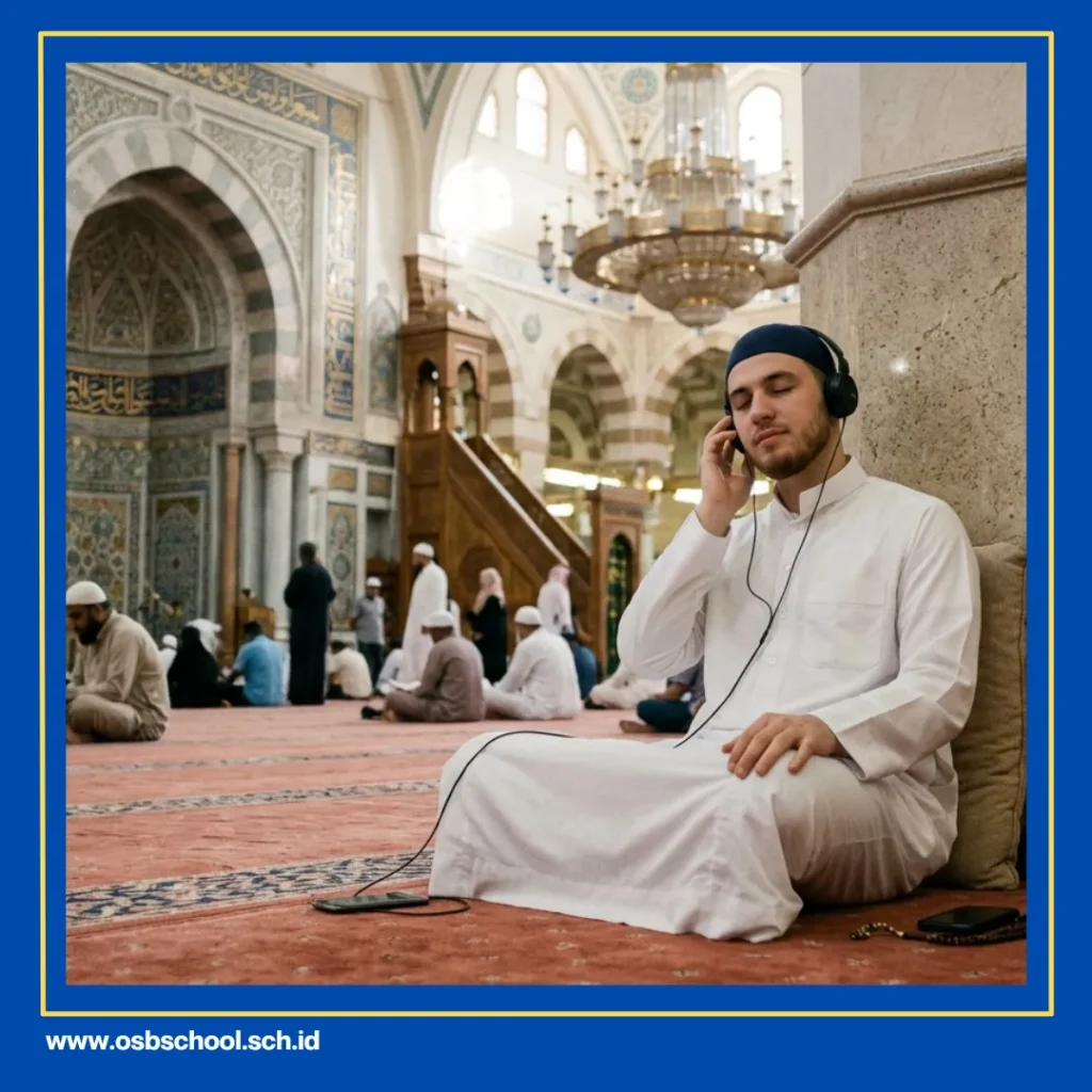 membaca alquran dengan nada disebut