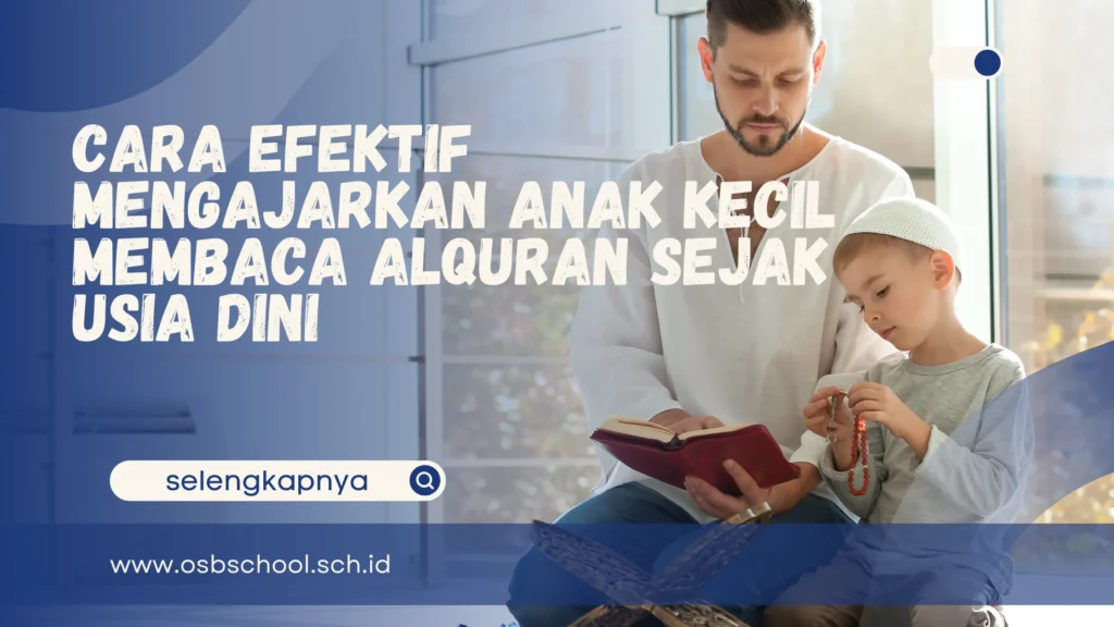 anak kecil membaca alquran