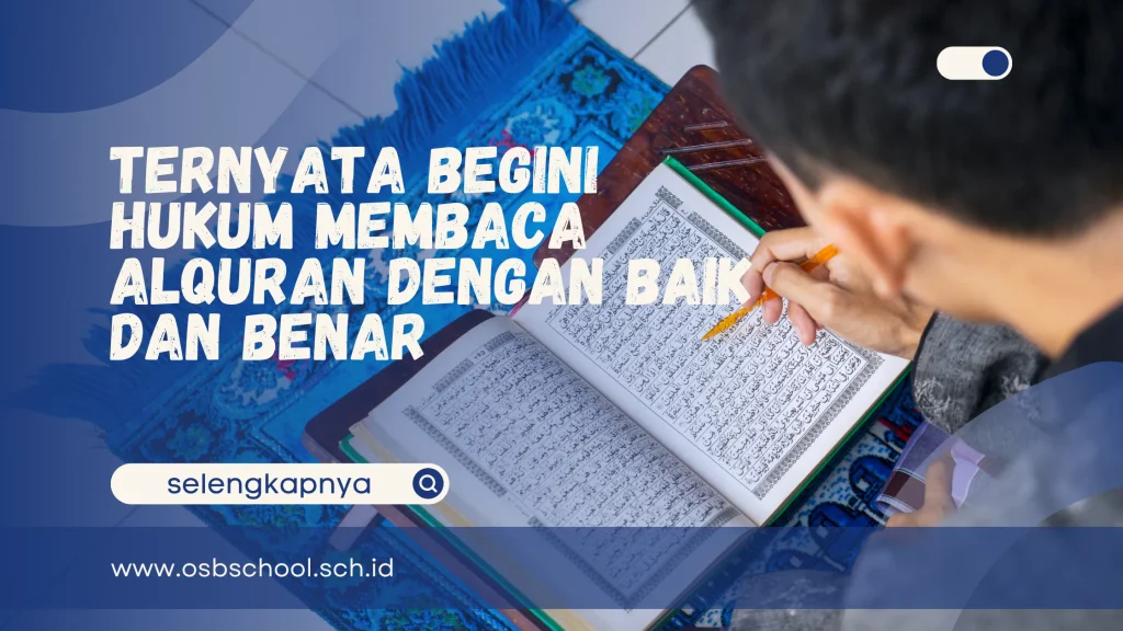 hukum membaca alquran dengan baik dan benar
